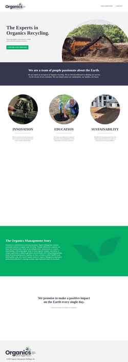 Screenshot organicsmanagement.com