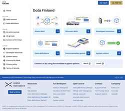 Screenshot datafinland.com