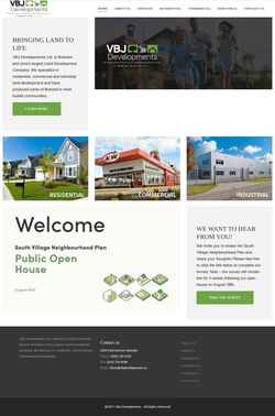 Screenshot www.vbjdevelopments.ca