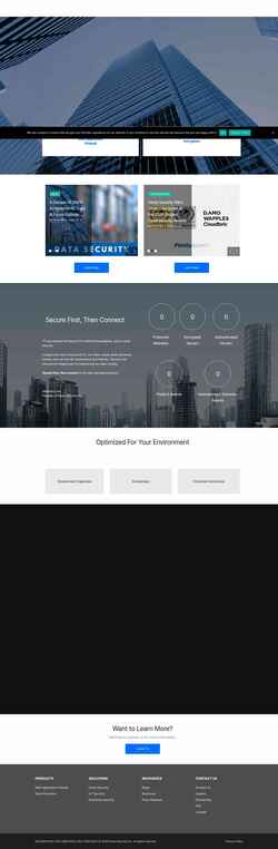 Screenshot www.pentasecurity.com
