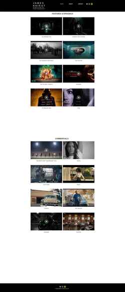 Screenshot www.jameskniest.com