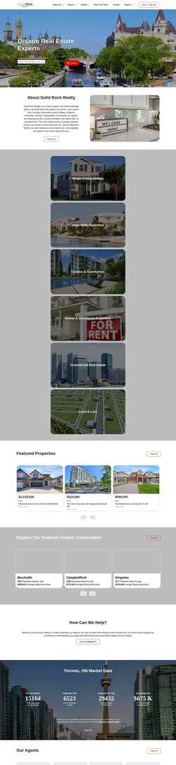 Screenshot www.srrealty.ca