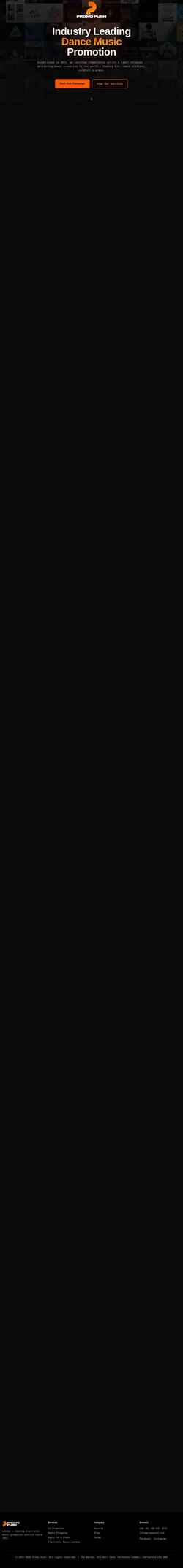Screenshot promopush.com