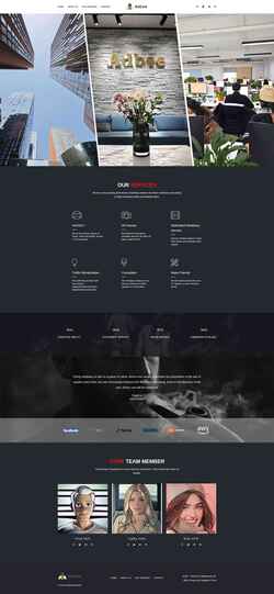 Screenshot adbeegroup.com