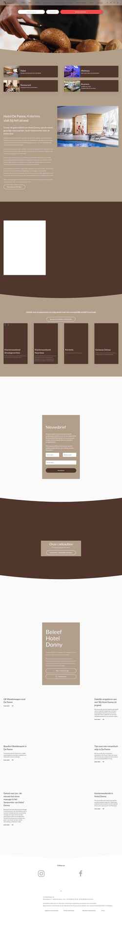 Screenshot hoteldonny.com