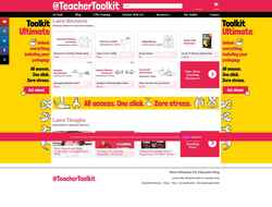 Captura de pantalla www.teachertoolkit.co.uk