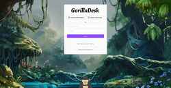 Screenshot app.gorilladesk.com
