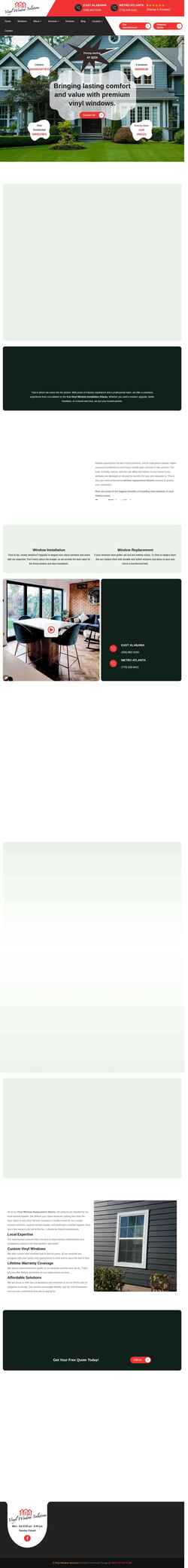 Screenshot www.vinylwindowsolutions.com