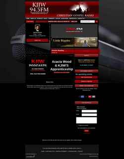Скриншот kjiwfm.com