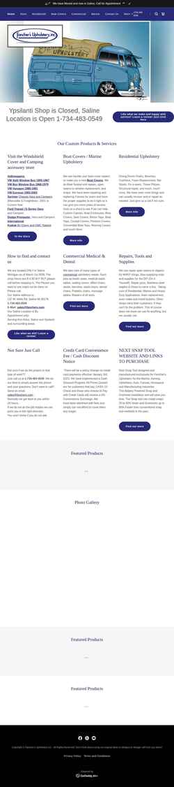 Screenshot fanchers.com