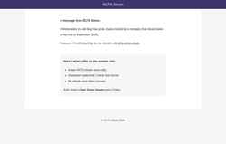 Snímek obrazovky ielts-simon.com