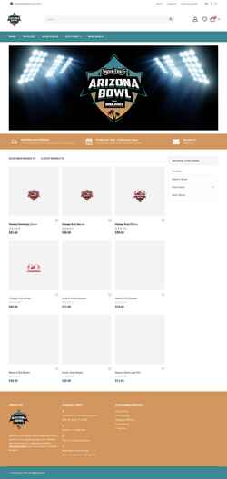 Screenshot shoparizonabowl.com