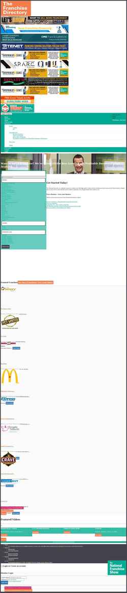 Screenshot nationalfranchisedirectory.com