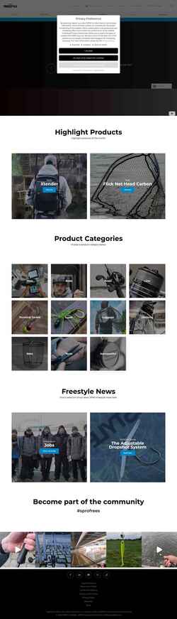 Screenshot sprofreestyle.com