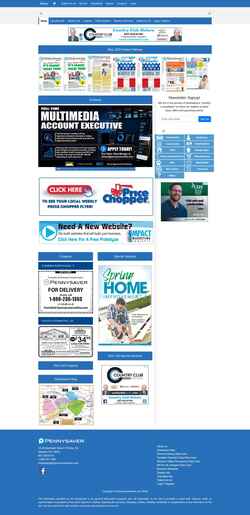 Screenshot pennysaveronline.com