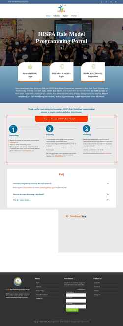 Screenshot portal.hispa.org