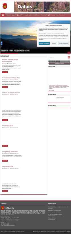 Screenshot daluis.fr