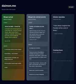 Screenshot daimon.me