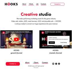 Schermata hooks.art
