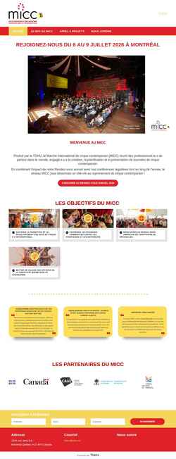 Screenshot micc.tohu.ca