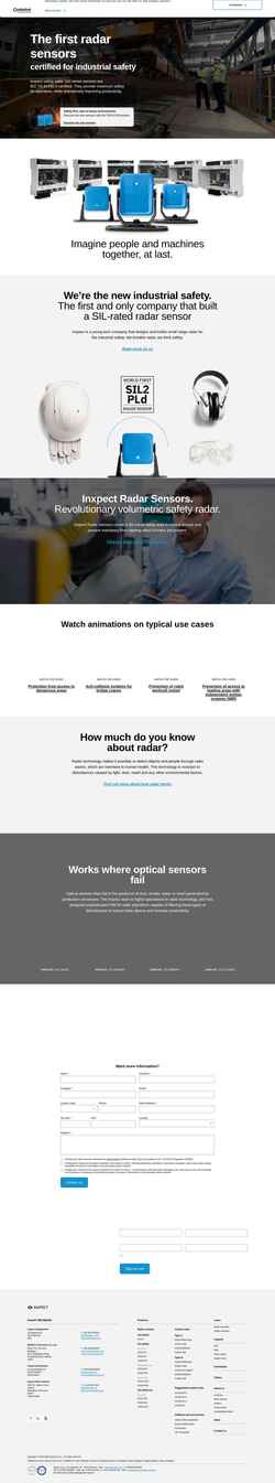 Screenshot www.inxpect.com