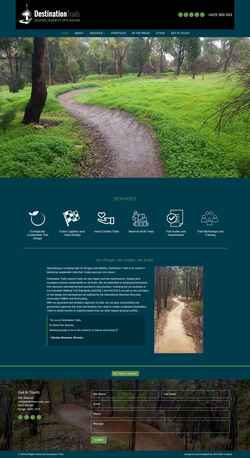 Screenshot destination-trails.com