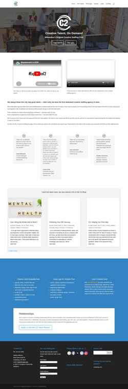 Screenshot c2staffing.com