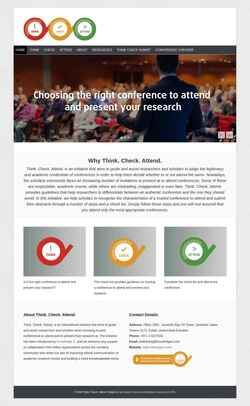 Screenshot thinkcheckattend.org