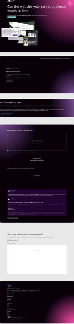 Screenshot healthy-pixels.com
