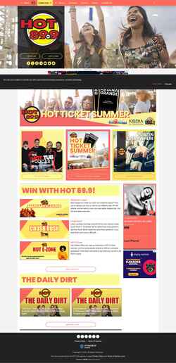 Schermafbeelding www.hot899.com