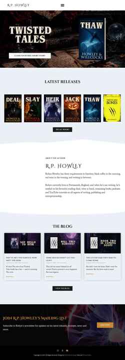 Screenshot www.rphauthor.com