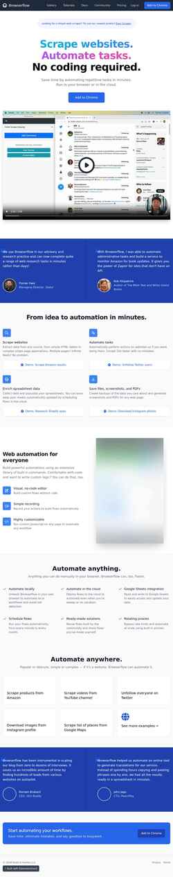 Screenshot browserflow.app