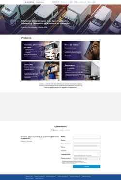 Screenshot www.omnitracs.com.mx