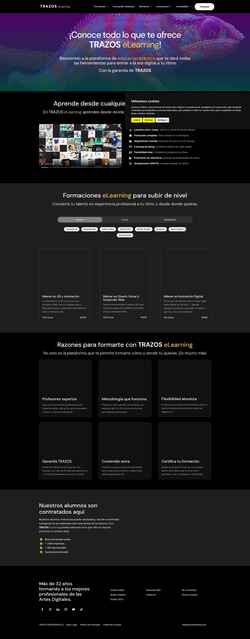 Screenshot trazoselearning.com