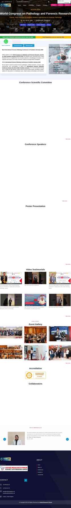 Screenshot pathology-forensic.com