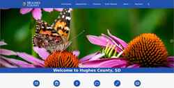 Screenshot hughescounty.org