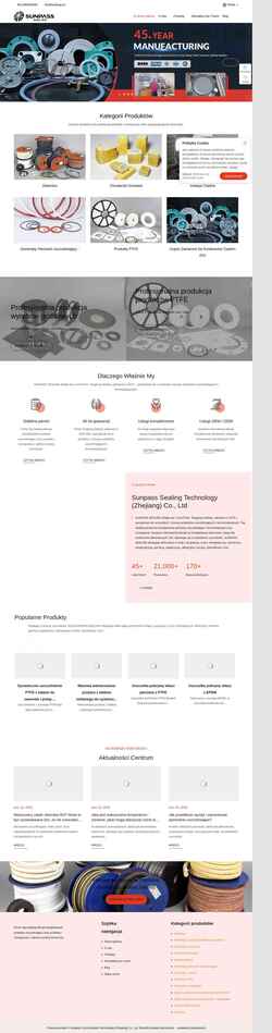 Screenshot pl.tenglongsealing.com
