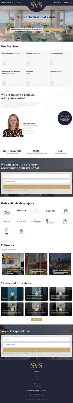 Screenshot en.svs-property.com