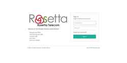 Ekran görüntüsü admin.rosettatelecom.com