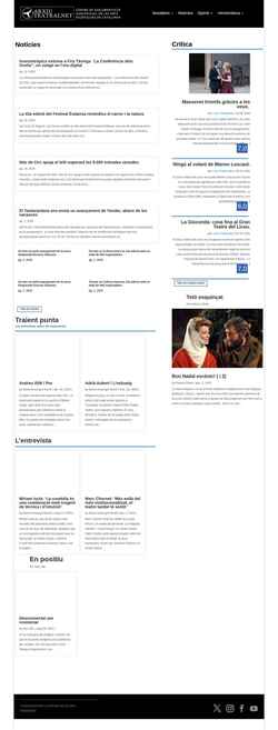 Schermata teatralnet.com