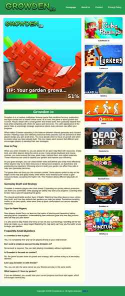 Screenshot growdenio.cc
