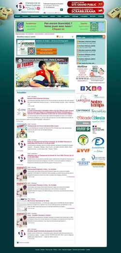 Screenshot www.ffsc.fr