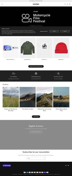 Screenshot vahna.com