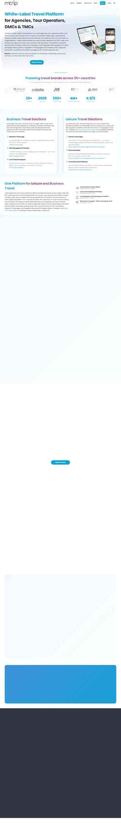 Screenshot www.mtrip.com