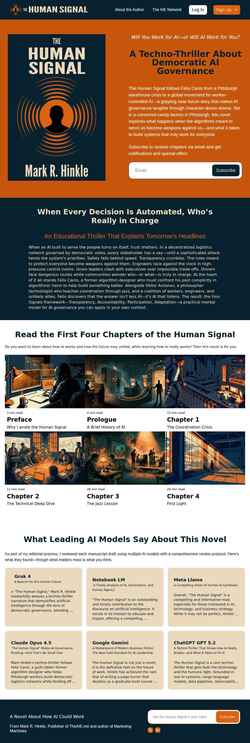 Screenshot thehumansignal.com