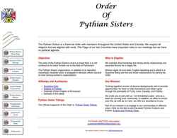 Screenshot pythiansisters.org