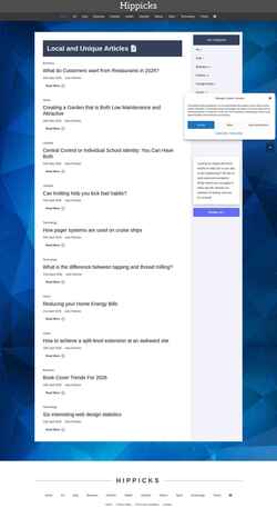 Screenshot hippicks.co.uk