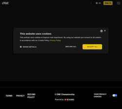 Screenshot live.onefc.com