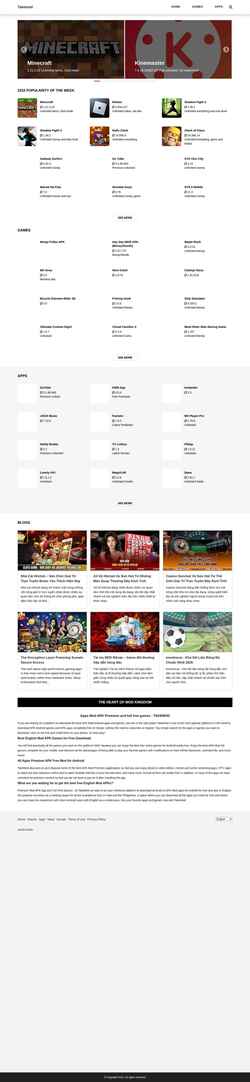 Screenshot takemod.com