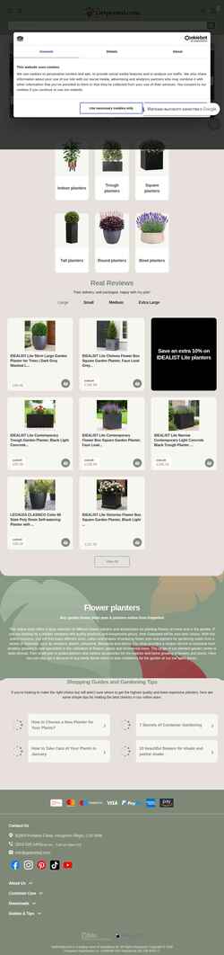 Screenshot getpotted.com